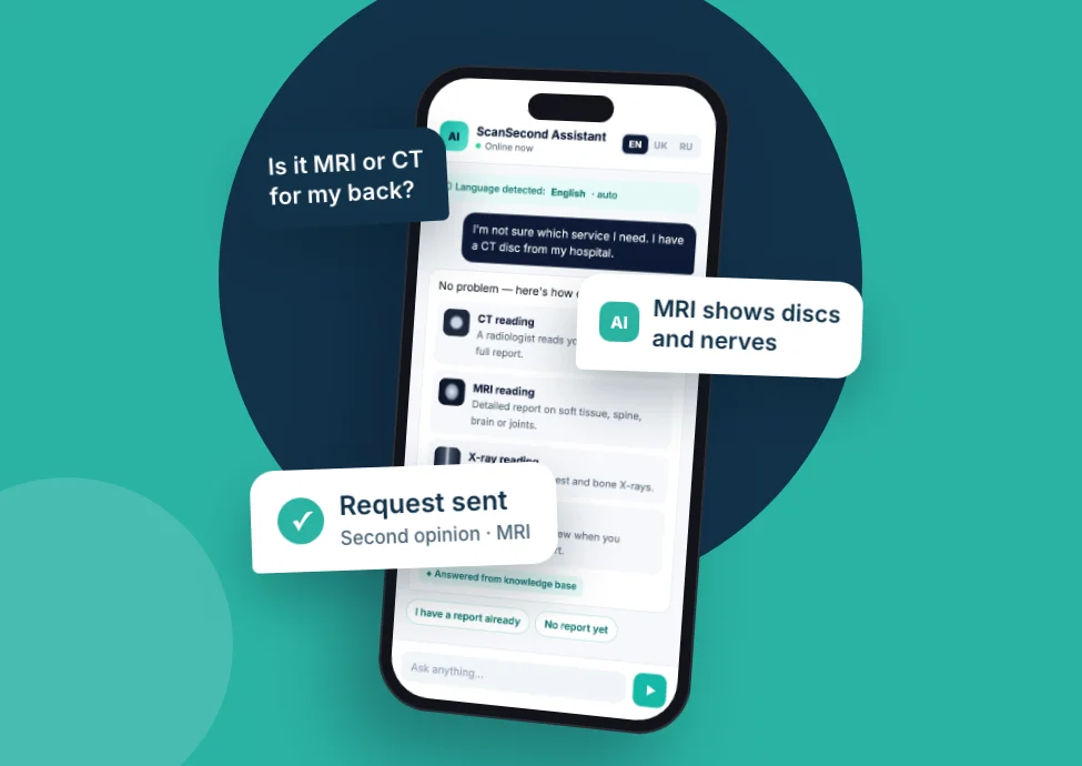 AI Intake Agent for a Teleradiology Patient Service