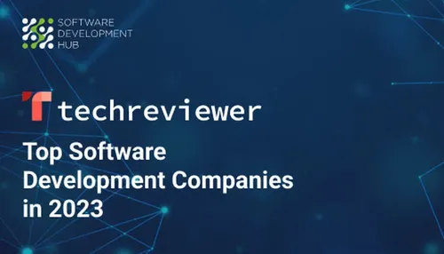 SDH in Top 100 Software Development Companies in 2023 by Techreviewer.co