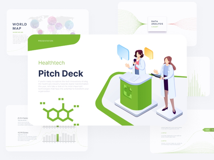 Best Pitch Deck for Healthtech Startup: Tips & Examples