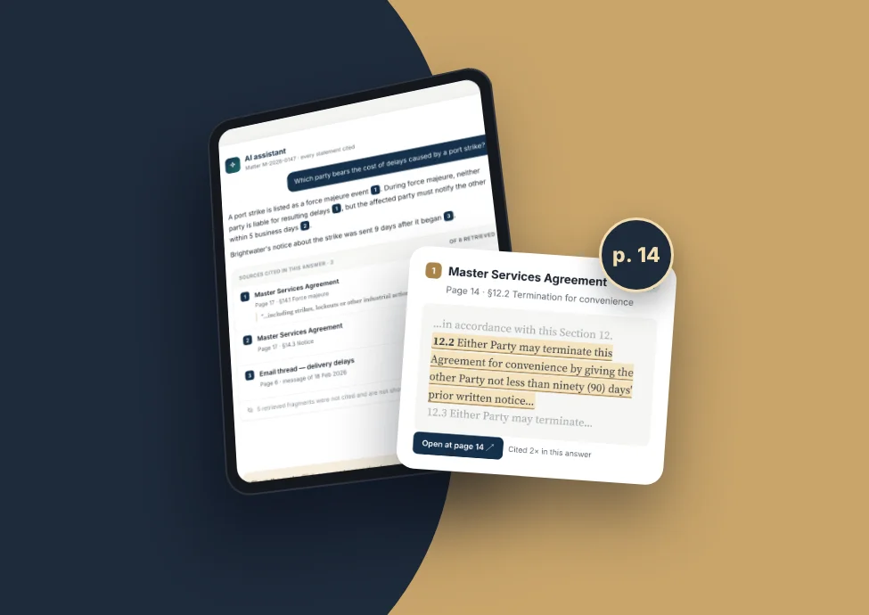 RAG Assistant for Law Firms with Page-Level Citations