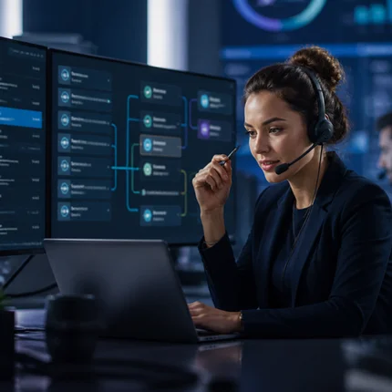 AI agent for customer inquiry handling: a step-by-step implementation case study