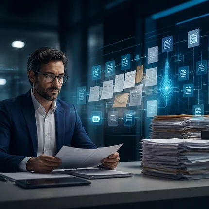 Automating document workflows with AI agents: saving accounting time