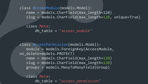 Benutzerdefinierte Berechtigungen in Django: Beispiel von SDH