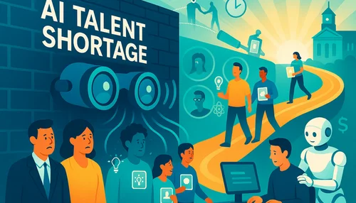 KI-Talentknappheit: Unkonventionelle Wege zur Ausbildung von Mitarbeitern und zur Suche nach Auftragnehmern