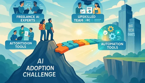 Wie SMBs KI-Talente ohne eigenes Team einstellen können