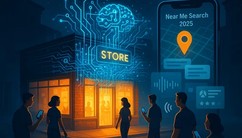 Lokale SEO 2025: Wie KI Offline-Geschäfte an die Spitze der "Near Me"-Suchanfragen bringt