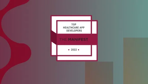 Software Development Hub wurde von The Manifest in die Liste der Top 100 Entwickler von Anwendungen für das Gesundheitswesen aufgenommen