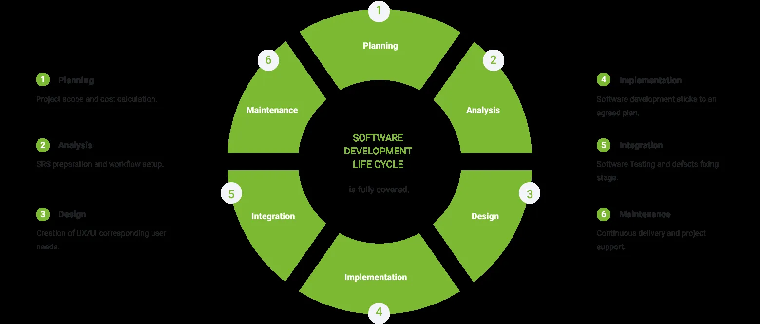 Stages of Custom Software Sevelopment